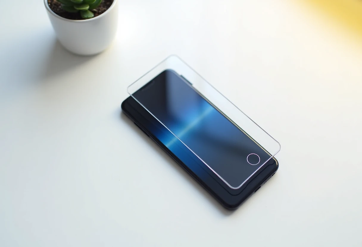 Applying a screen protector